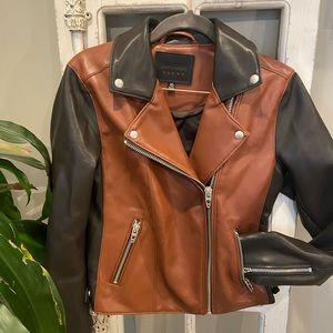 Blank NYC faux leather jacket
